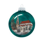 Augsburger Weihnachtskugel 2017 petrol